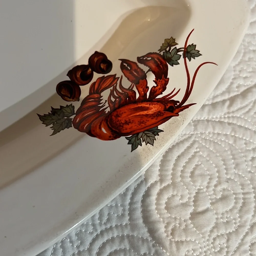 Set of 2‎ Ceriart lobster seafood platters